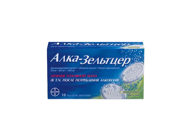 алка-зельтцер №10 шип.таб. лимон.вкус 7122