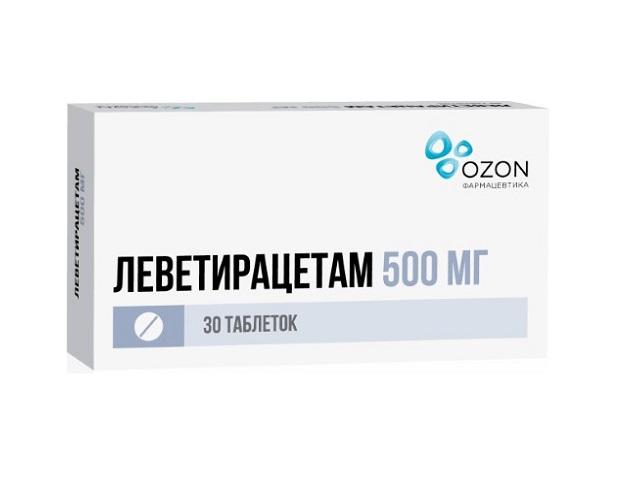 леветирацетам 500мг. №30 таб. /озон/