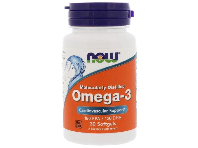 *now foods омега-3. 1000 мг. №30 кап. 1649 (9708)