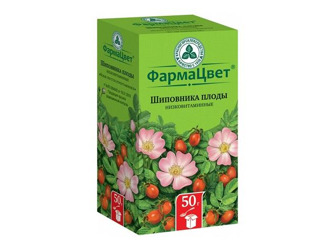 шиповника плоды 50г. /красногорск/