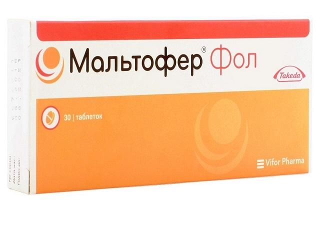 мальтофер фол №30 таб.жев. 1663