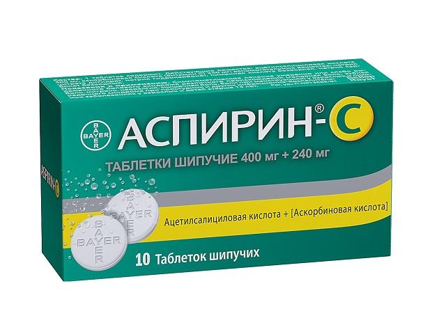 аспирин-с байер №10 шип.таб. 9546