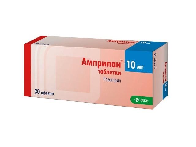 амприлан 10мг. №30 таб. /krka/ 8579