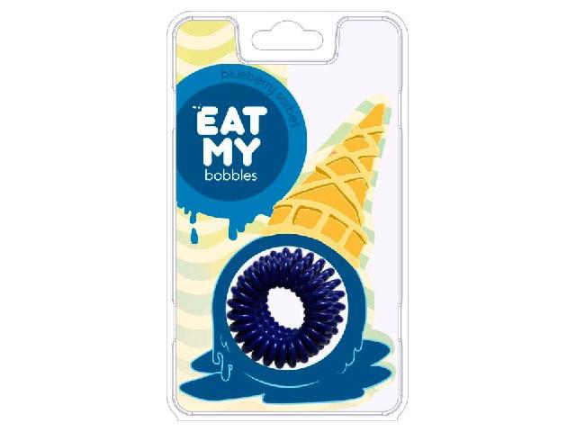 *eat my bobbles резинки для волос. голубичный сорбет 3шт. 311395