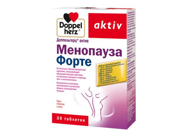 доппельгерц актив менопауза форте №30 таб.