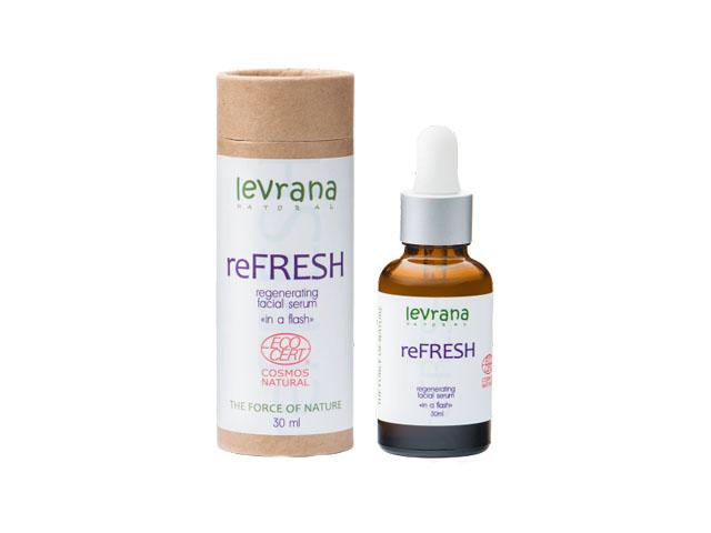 *леврана сыворотка регенерирующая д/лица refresh. 30мл.