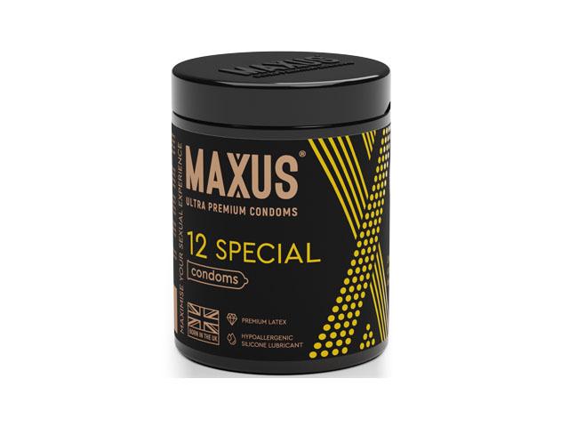 maxus презервативы special точечно-ребристые n12