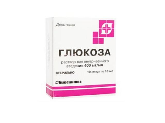 глюкоза 40% 10мл. №10 р-р д/ин. амп. /биосинтез/