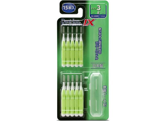 *dent-lnn ix. щетка для чистки межзубного пространства (s-3). 15 шт. 52303us