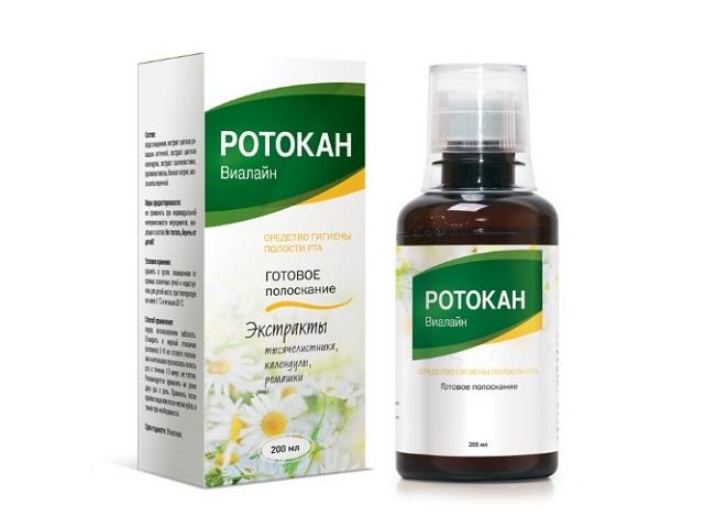 ротокан виалайн гот.полоскание 200мл.