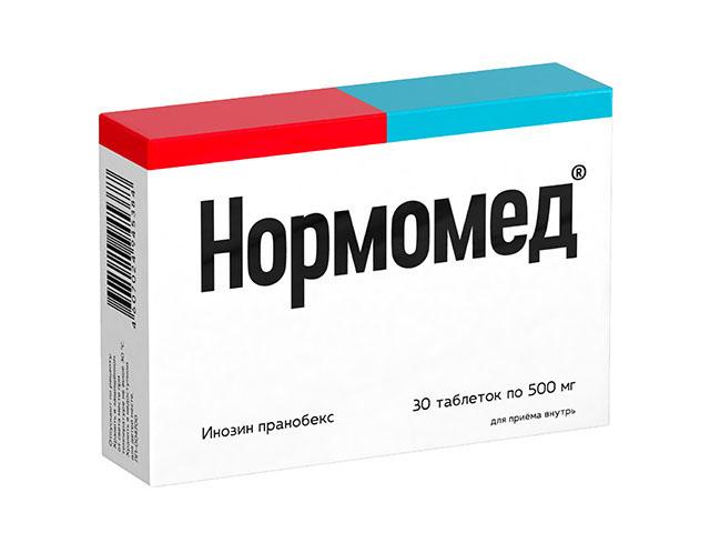 нормомед 500мг. №30 таб.
