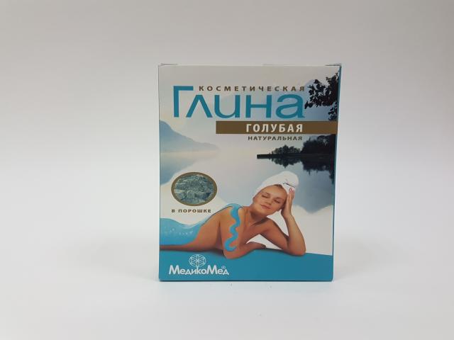 глина голубая космет. 100г.