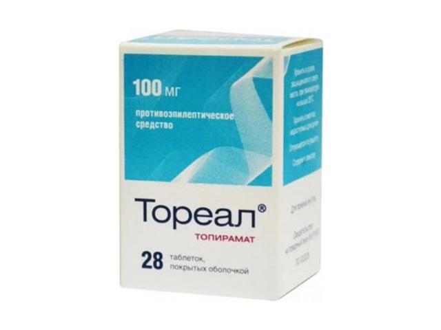 тореал 100мг. №28 таб. п/о