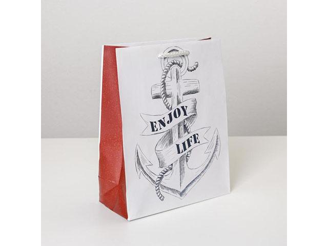 *пакет ламинированный "enjoy" , мs  18 х 23 х 8 см 6582755