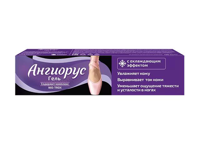 ангиорус гель д/ног 1 % 120 мл