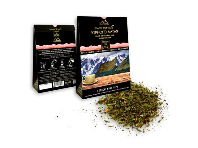 *горы алтая травяной чай белоснежная гора 100гр 00-00000216
