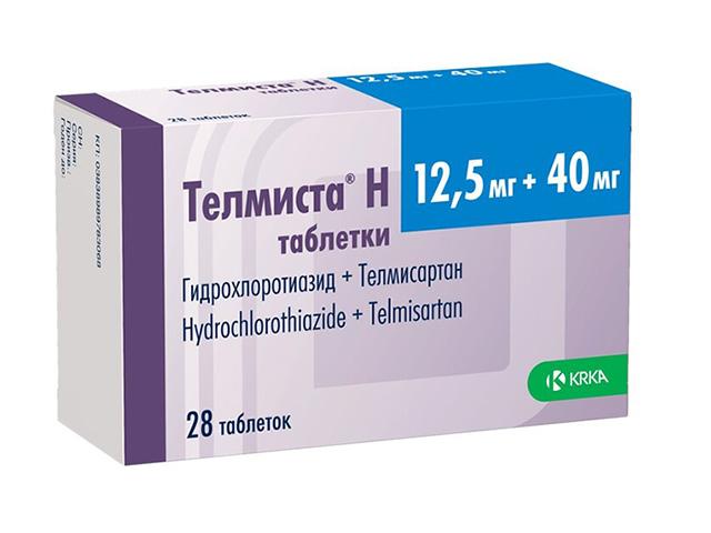 телмиста н 12,5+40мг. №28 таб.