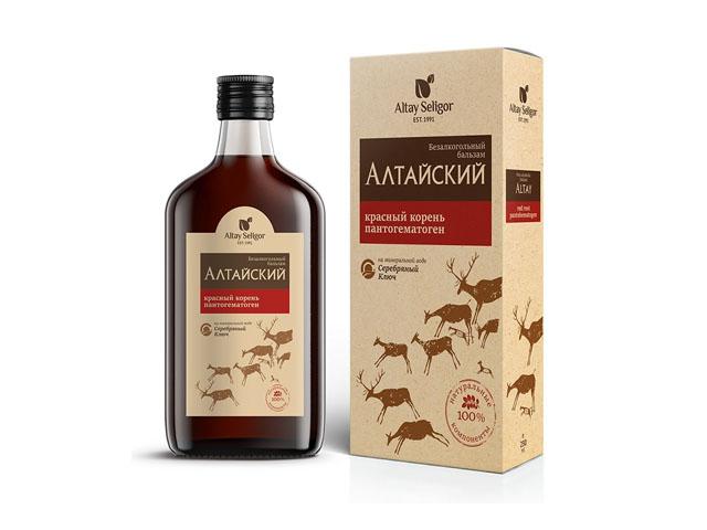*алтайский бальзам с красным корнем и пантогематогеном. 250мл. 00000001481