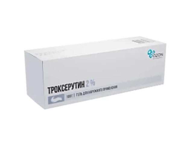 троксерутин 2% 100г. гель д/нар.прим. /озон/
