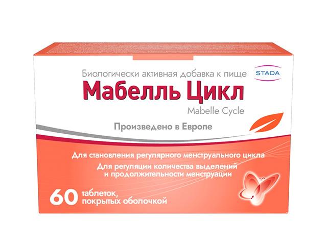 мабелль цикл таб. п/о 1200мг №60