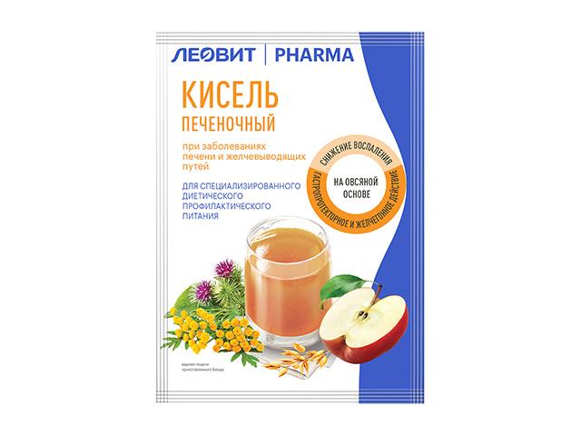 леовит pharma кисель печеночный 20,0