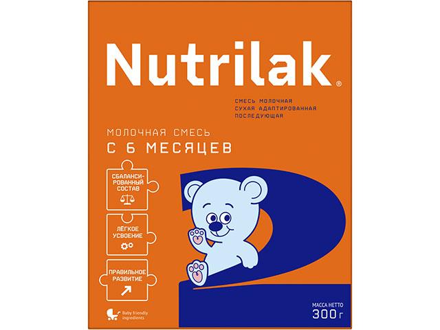 нутрилак-2 молочн.смесь 300г. 6-12мес. [nutrilak]