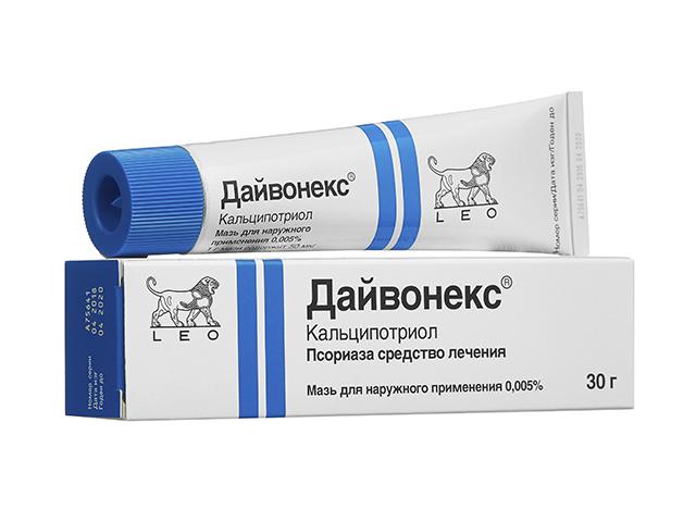 дайвонекс 0,005% 30г. мазь