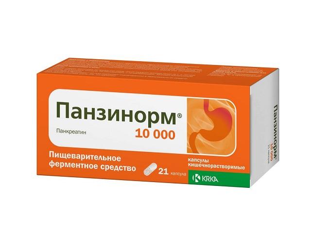 панзинорм 10000ед №21 капс. /krka/ 9526
