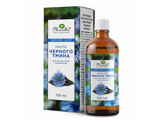 мирролла масло черного тмина 100мл.