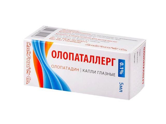 олопаталлерг 0,1% 5мл. капли глазные 2296