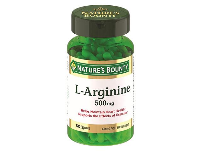 нейчес баунти l-аргинин 500мг. №50 капс. [nature's bounty]
