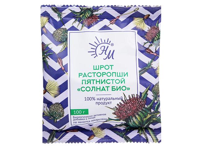 солнат био шрот расторопши пятнистой 100г.