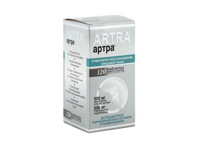 артра 500мг. +500мг. №120 таб. п/о 9793