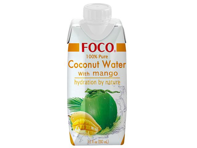 *эксим "foco" кокосовая вода с манго 330мл. tetra pak 03571