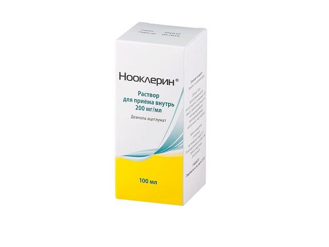 нооклерин 20% 200мг/мл. 100мл. р-р д/приема внутрь