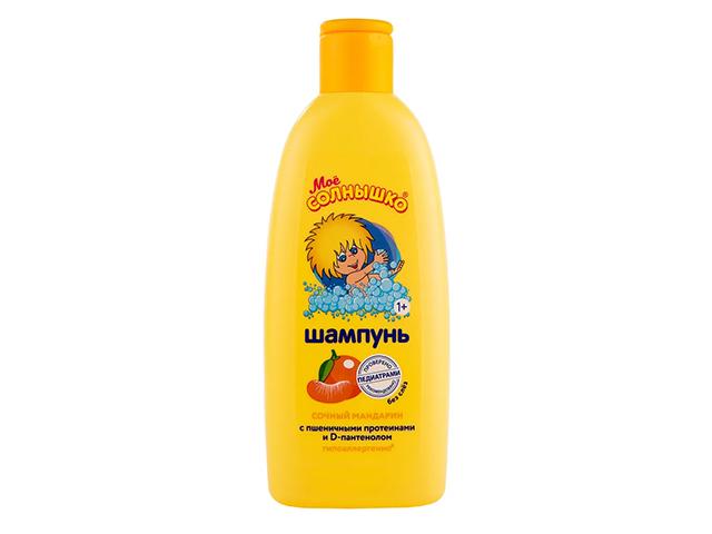 мое солнышко шампунь детский мандарин 200мл.