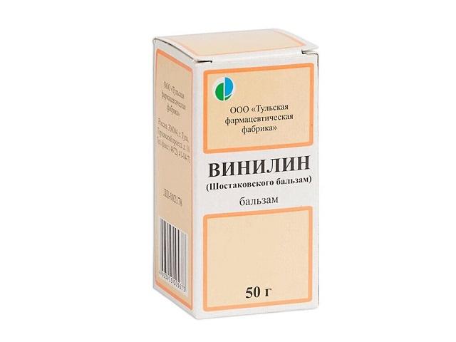 винилин бальзам шостаковского 50г. фл. /тульская/