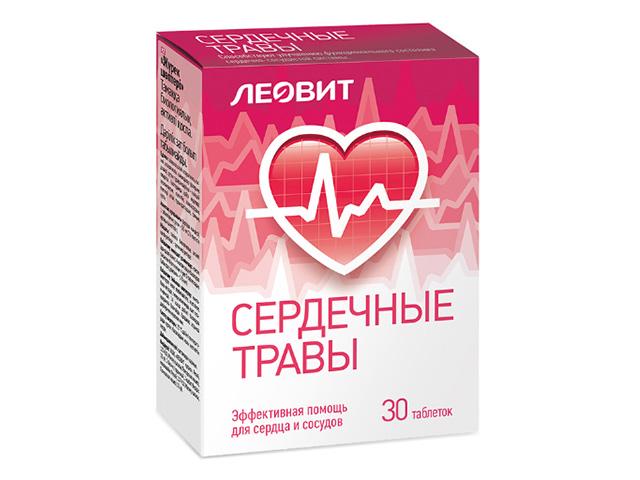 леовит сердечные травы №30 таб.