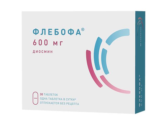 флебофа 600мг. №30 таб. /озон/