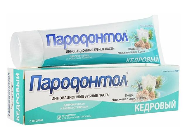 пародонтол зуб.паста кедровый 124г.