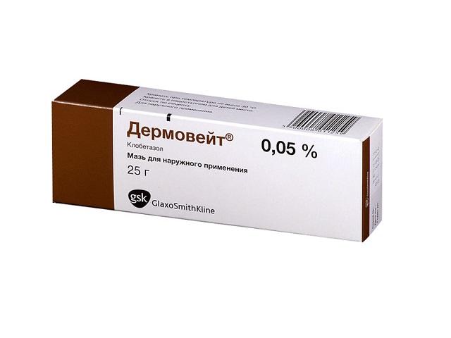 дермовейт 25г. мазь