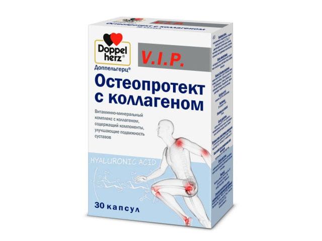 доппельгерц вип остеопротект с коллагеном №30 капс.