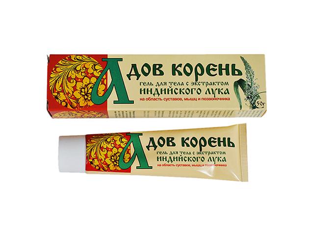 адов корень гель д/тела индийский лук 50г.