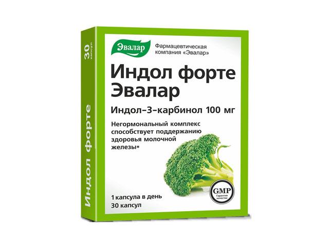 индол форте №30 капс. /эвалар/