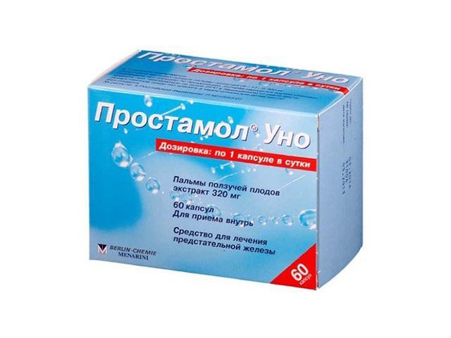 простамол уно 320мг. №60 капс. /берлин хеми/ 0091