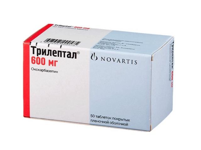 трилептал 600мг. №50 таб. п/о