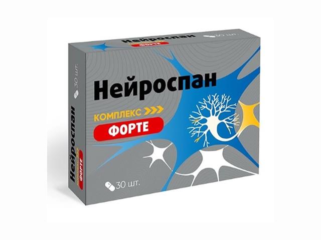 нейроспан форте комплекс 567мг. №30 таб.