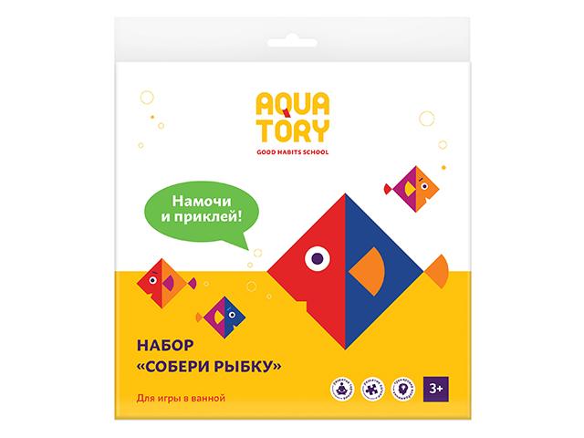 акватория набор д/игры в ванной собери рыбку с 3+лет