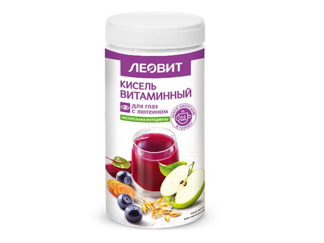 леовит кисель витаминный д/глаз с лютеином 400г. банка