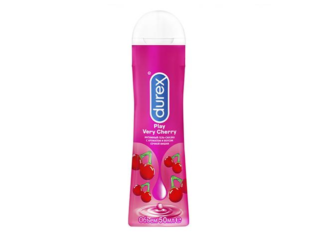 дюрекс гель-смазка плэй вери вишня 50мл. [durex]